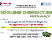 Szkolenie chemizacyjne uzupełniające