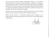 Prośba do właścicieli placówek handlowych