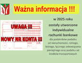 Ważna informacja dla podatników !!!