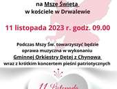 11 Listopada Koncert Pieśni Patriotycznych