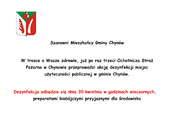 Kolejna dezynfekcja przestrzeni publicznej