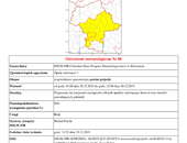 Ostrzeżenie meteorologiczne Nr 80 - opady marznące