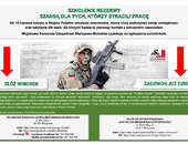 Szkolenia realizowane w Siłach Zbrojnych