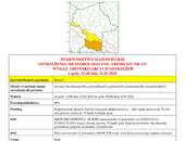 OSTRZEŻENIA METEOROLOGICZNE ZBIORCZO NR 115