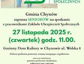 Spotkanie poświęcone SENIOROM!