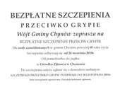 Bezpłatne szczepienia przeciwko grypie