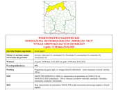 OSTRZEŻENIA METEOROLOGICZNE ZBIORCZO NR 37 - mgła