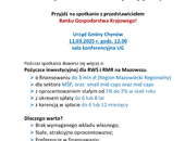 Spotkanie informacyjne dla przedsiębiorców z terenu Gminy Chynów