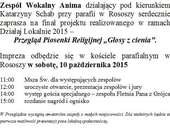 Przegląd Piosenki Religijnej "Głosy z cienia."