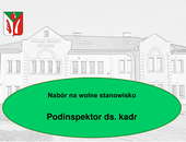 Nabór na wolne stanowisko pracy - stanowisko urzędnicze ds. kadr