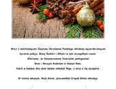 Życzenia świąteczno-noworoczne