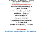 Nowa informacja dla interesantów