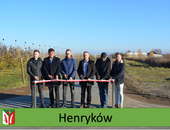 Odbiór końcowy budowy drogi gminnej w Henrykowie