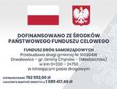 Przebudowa drogi gminnej Nr 160304W Drwalewice – gr. Gminy Chynów – (Miedzechów) w km 0+330 – 2+750 w istniejącym pasie drogowym