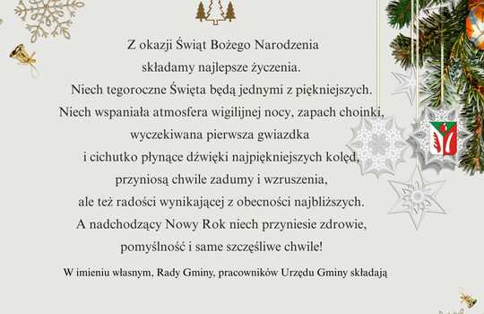 Życzenia bożonarodzeniowe