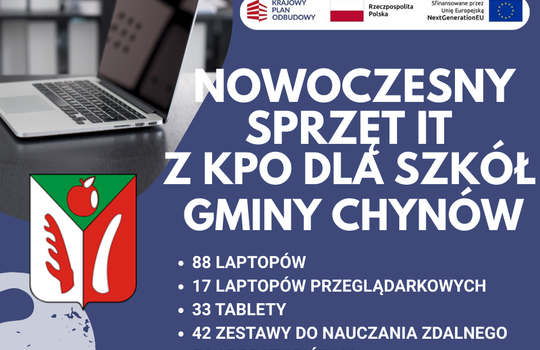 Nowoczesny sprzęt komputerowy dla uczniów – wsparcie z KPO