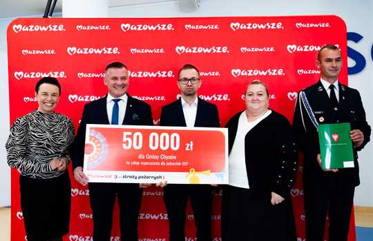 Kolejne wsparcie dla strażaków OSP z terenu gminy Chynów