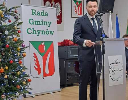 Ślubowanie nowego Wójta Gminy Chynów!